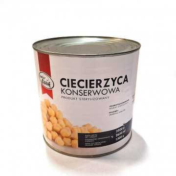 Ciecierzyca konserwowa 2650ml Let's Cook