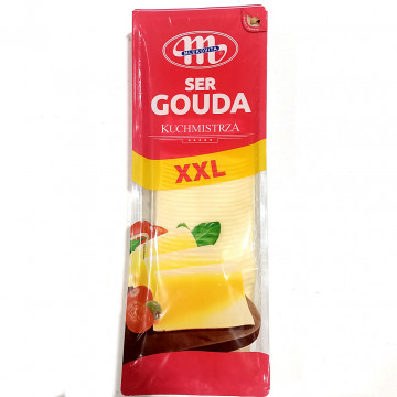 Ser gouda plastry 1kg MLEKOVITA