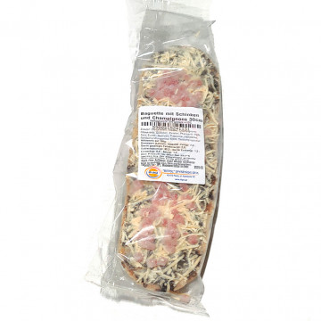 Bagietka z pieczarkami i szynką RITPOL 200g - szybka przekąska