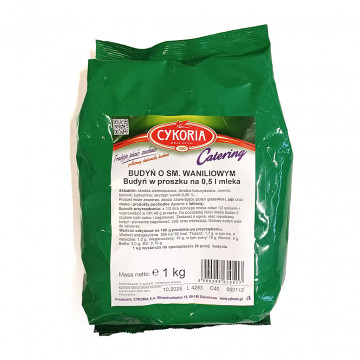 Budyń waniliowy bez cukru Cykoria 1kg - lekki deser