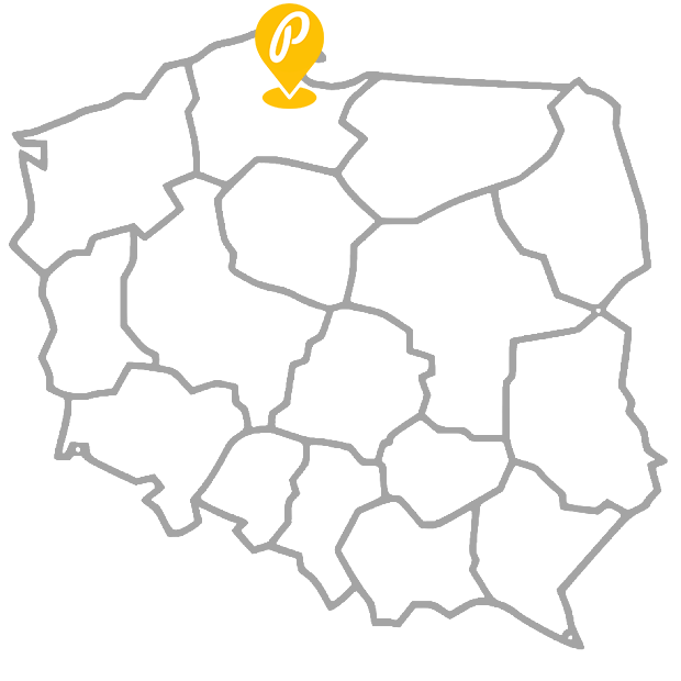 Mapa magazynu Polo Portal: ul. Oliwska 21/23, Gdańsk